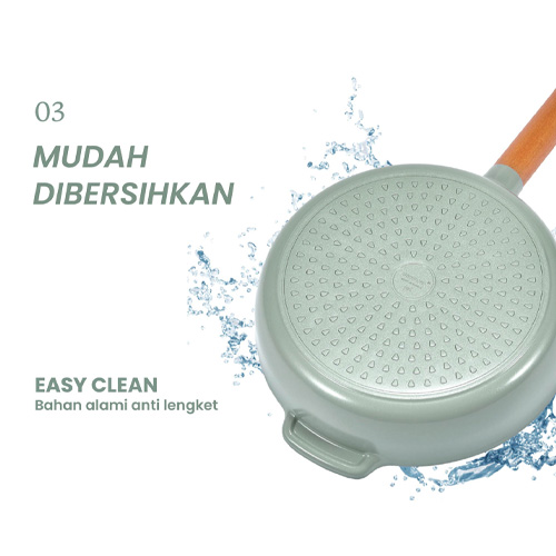 Stainless Disk pada Alat Masak Happycall