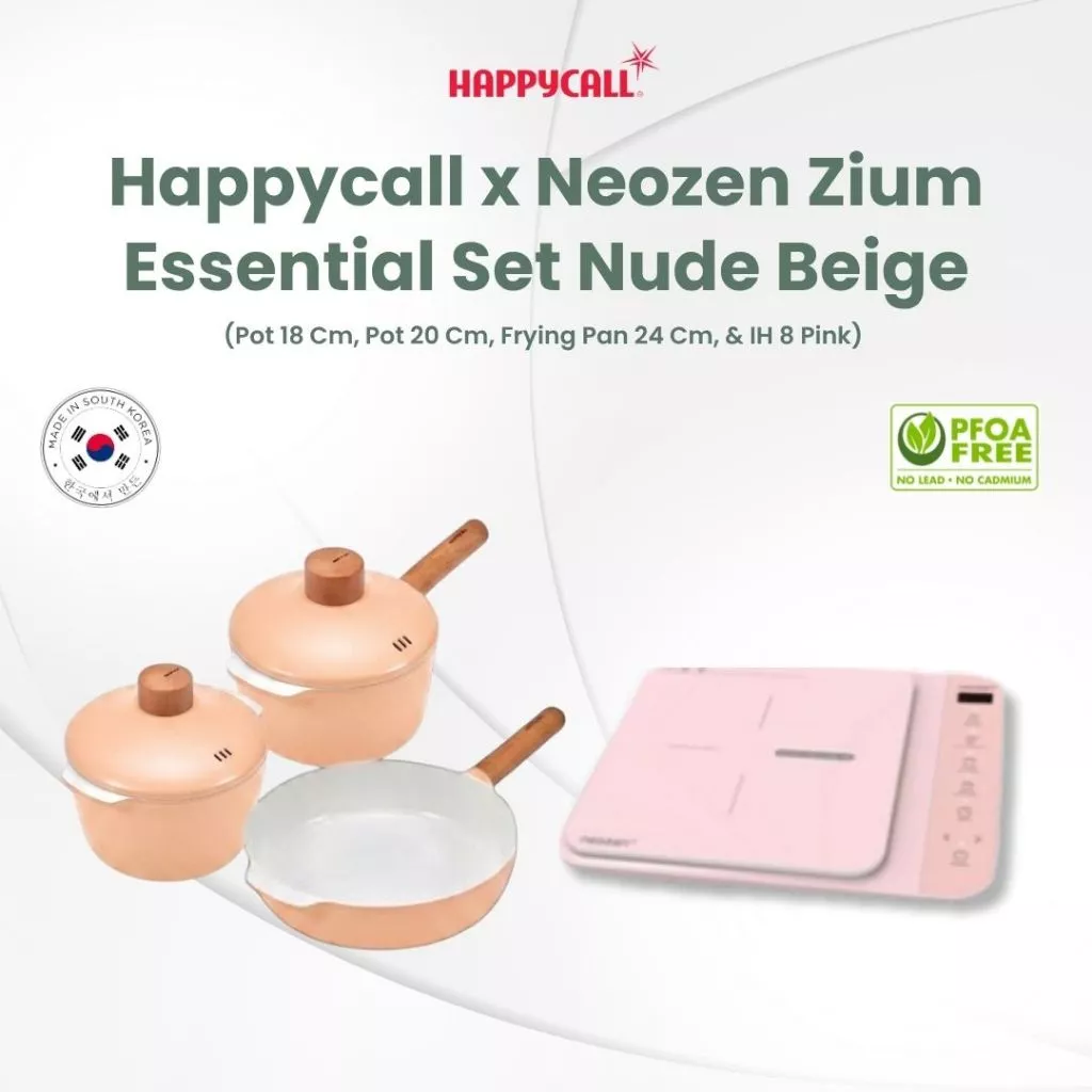 Happycall x Neozen Zium Essential Package Nude Beige